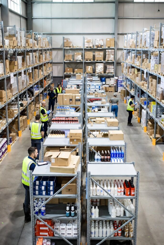 inventarios de stock e inmovilizados